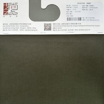 Poly Cotton Twill Fabric